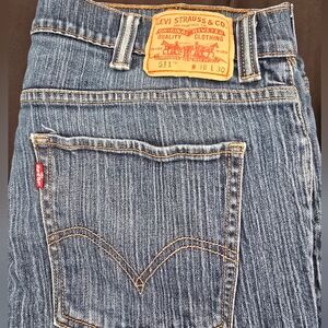 Levi's Men's Dark Blue 511 SKINNY Jeans